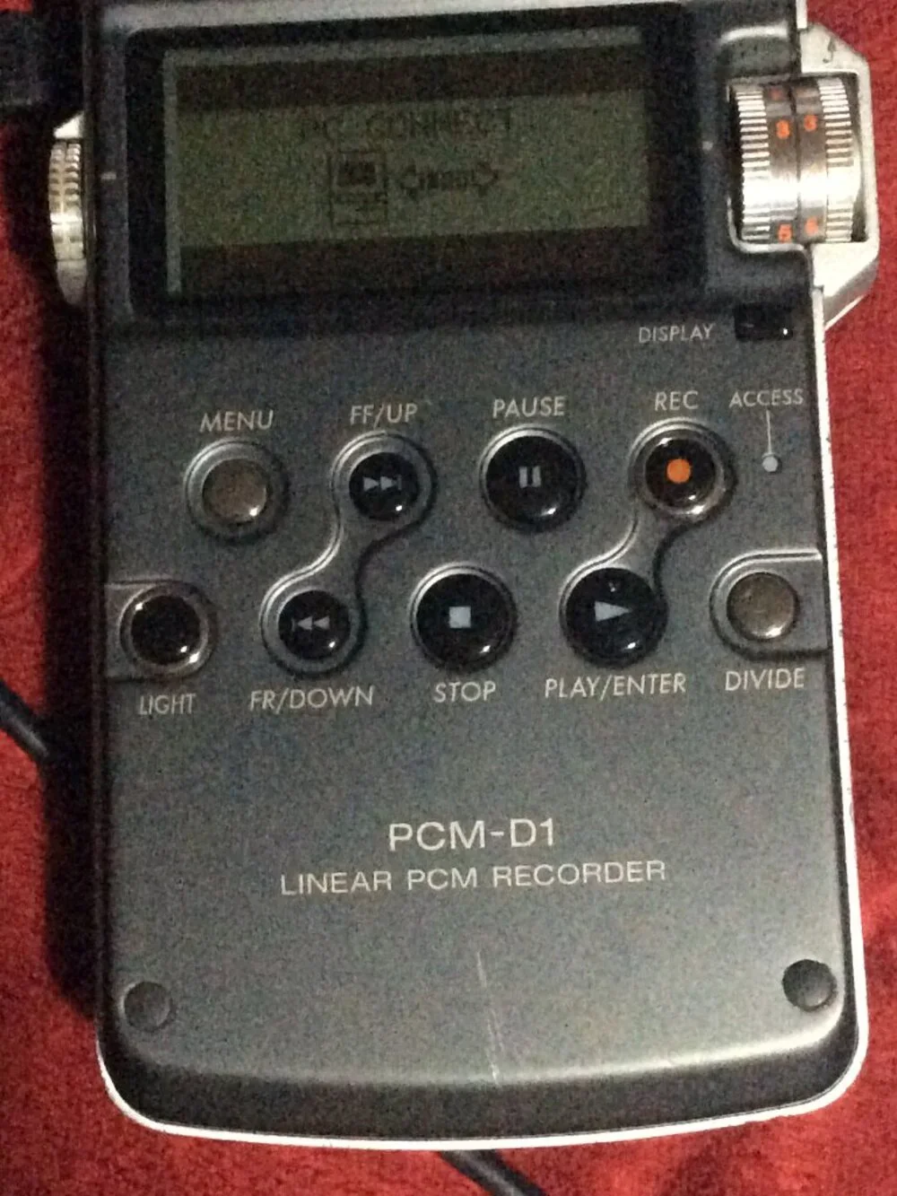 Vintage Sony's PCM-D1 Digital Audio Hand-Held Recorder 2